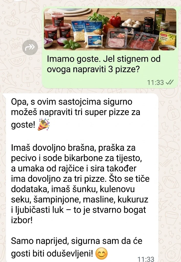 Konzum Retail AI Agent screenshot